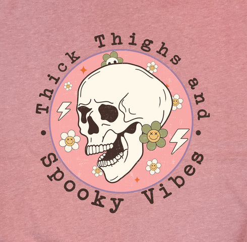 Skeleton  Spooky vibes Shirt